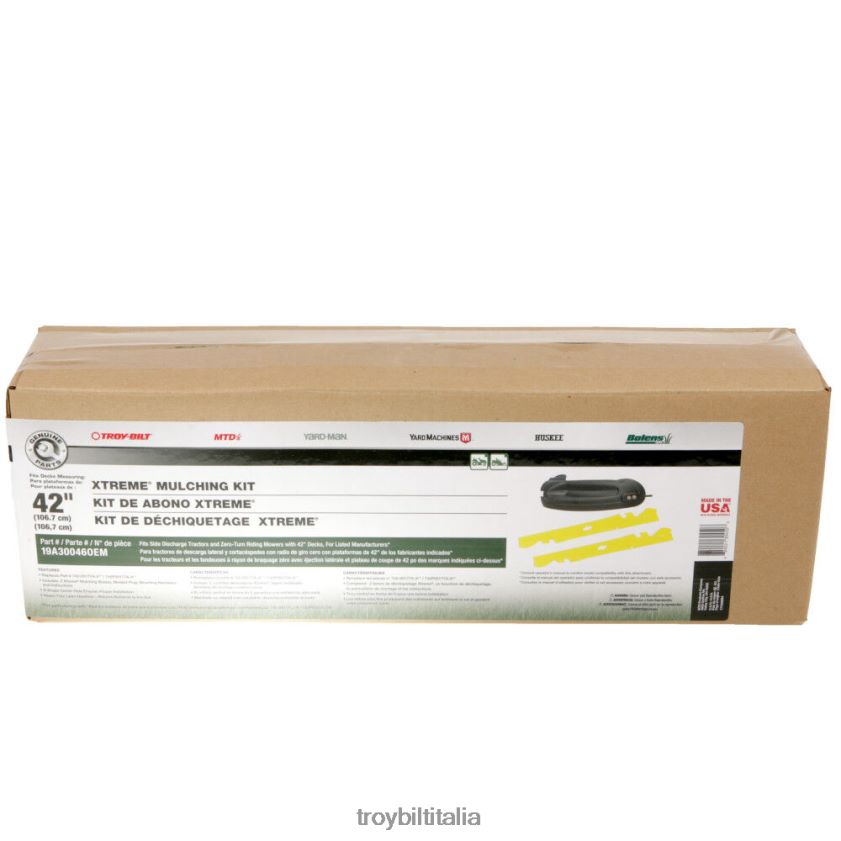 allegato| Troy-Bilt Kit mulching Extreme per piatti di taglio da 42 pollici X8F62H210