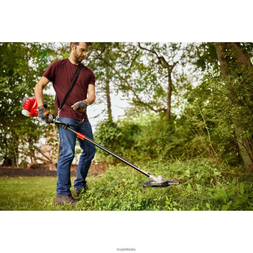strumento da giardino| Troy-Bilt Decespugliatore/tagliabordi ad asta dritta tb272bc X8F62H104