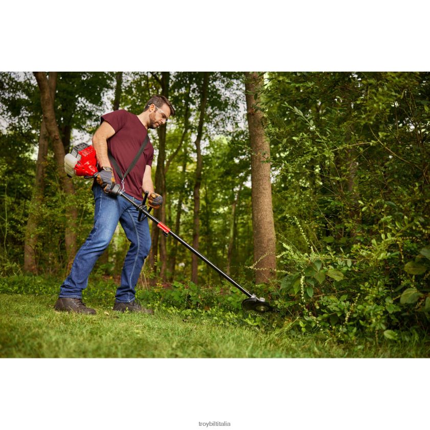 strumento da giardino| Troy-Bilt Decespugliatore/tagliabordi ad asta dritta tb272bc X8F62H104
