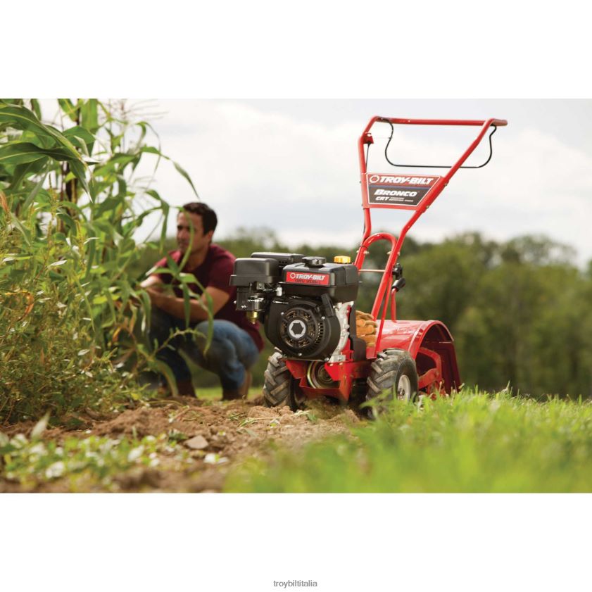 giardino| Troy-Bilt fresa posteriore bronco crt 208cc 14'' X8F62H30