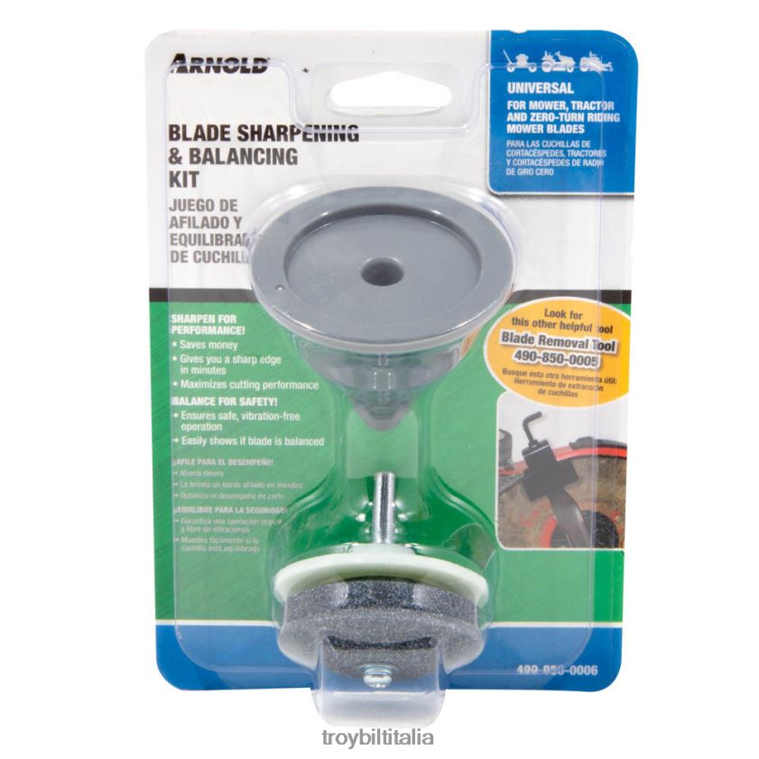 servizio e parte| Troy-Bilt Kit affilatrice e bilanciatore per tosaerba X8F62H196