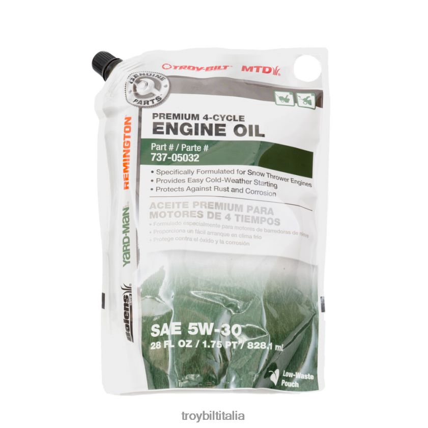 servizio e parte| Troy-Bilt Olio motore sae 5w-30 - 28 oz X8F62H133