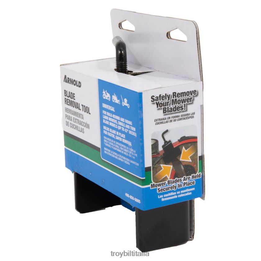 servizio e parte| Troy-Bilt strumento per la rimozione della lama X8F62H160