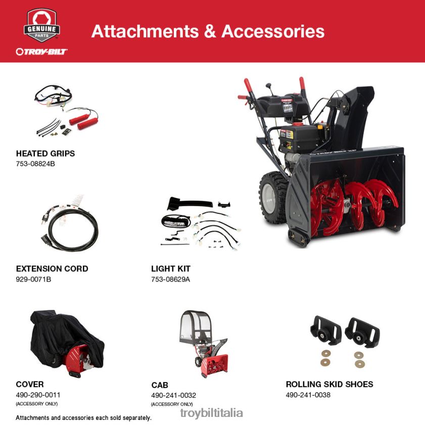 spazzaneve| Troy-Bilt Spazzaneve Arctic Storm 3010 XP X8F62H65