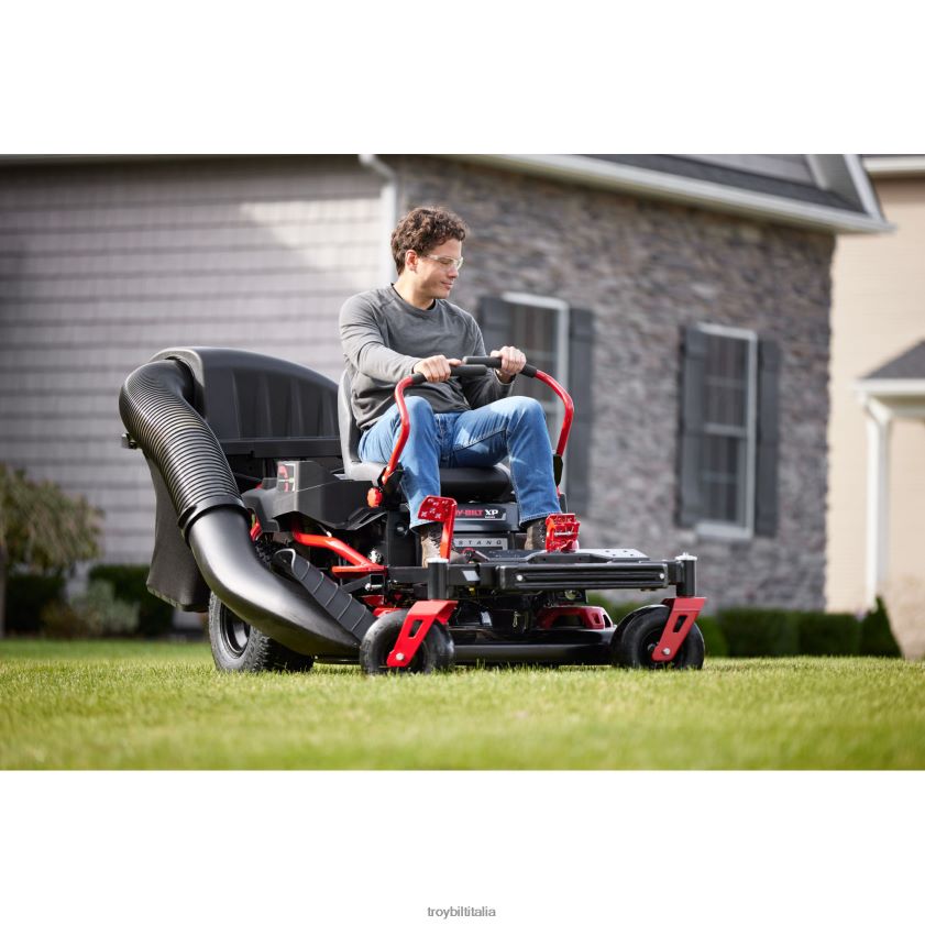 tosaerba| Troy-Bilt Rasaerba a raggio zero a batteria Mustang Z42E XP X8F62H1