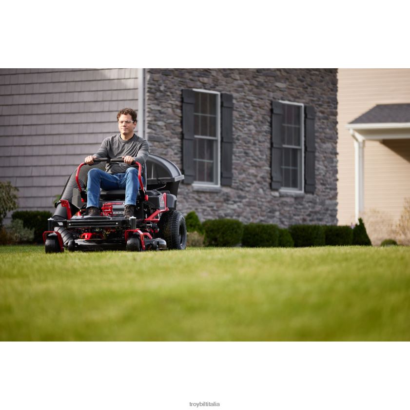 tosaerba| Troy-Bilt Rasaerba a raggio zero a batteria Mustang Z42E XP X8F62H1