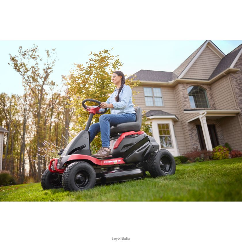 tosaerba| Troy-Bilt Trattorino compatto a batteria tb30e xp X8F62H3