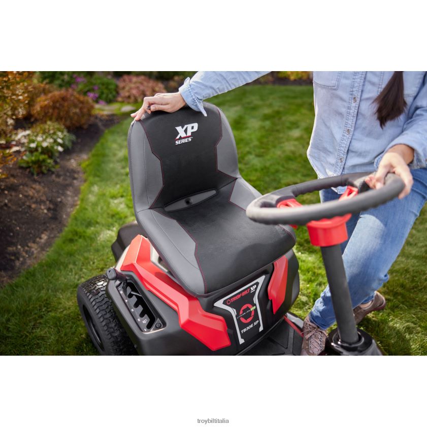tosaerba| Troy-Bilt Trattorino compatto a batteria tb30e xp X8F62H3