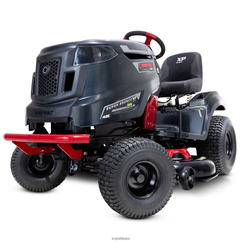 tosaerba| Troy-Bilt Trattorino tagliaerba a batteria Super Bronco 42e XP X8F62H2
