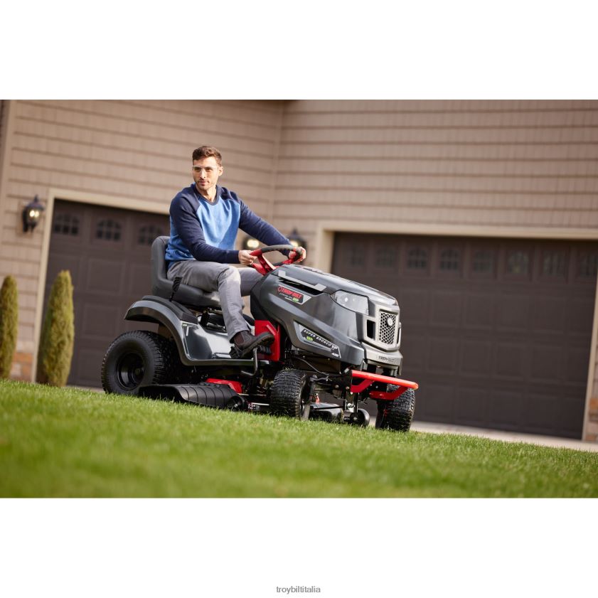 tosaerba| Troy-Bilt Trattorino tagliaerba a batteria Super Bronco 42e XP X8F62H2