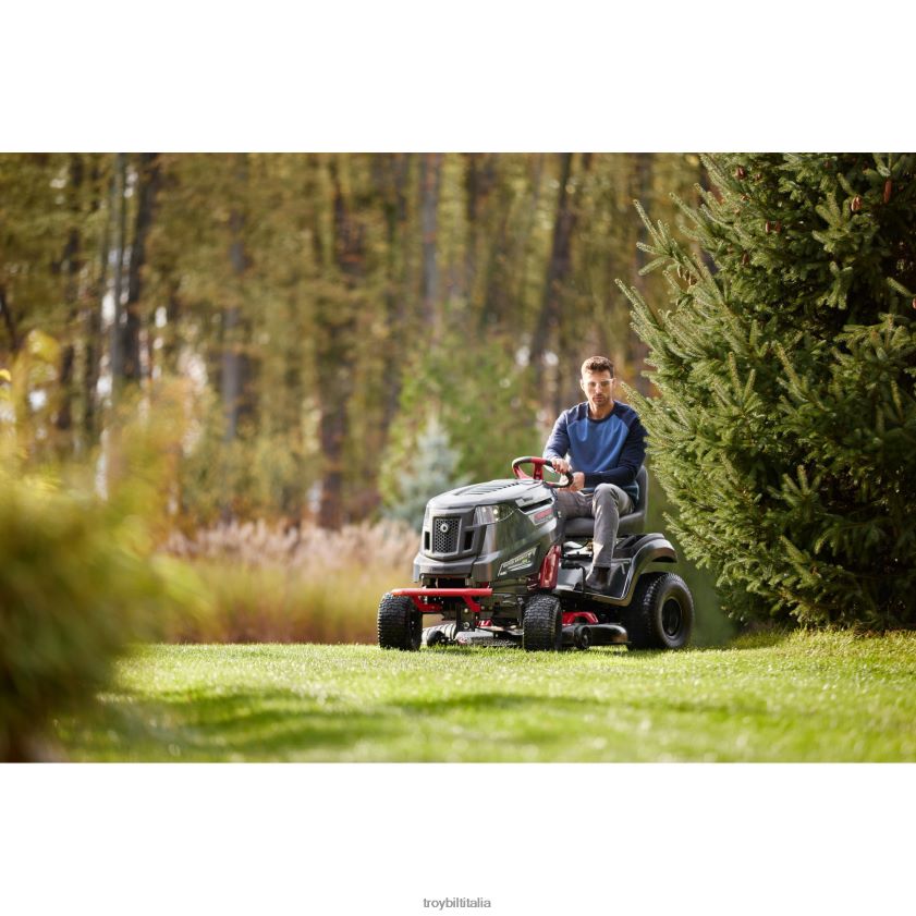 tosaerba| Troy-Bilt Trattorino tagliaerba a batteria Super Bronco 42e XP X8F62H2
