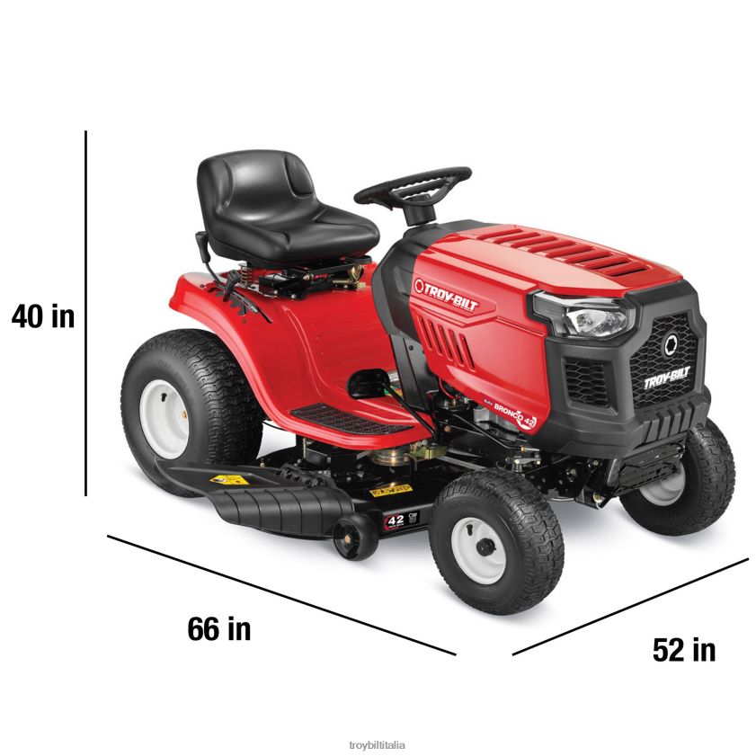 tosaerba| Troy-Bilt Trattorino tosaerba Bronco 42i X8F62H87